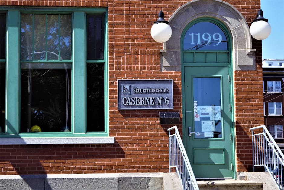 Fire station building